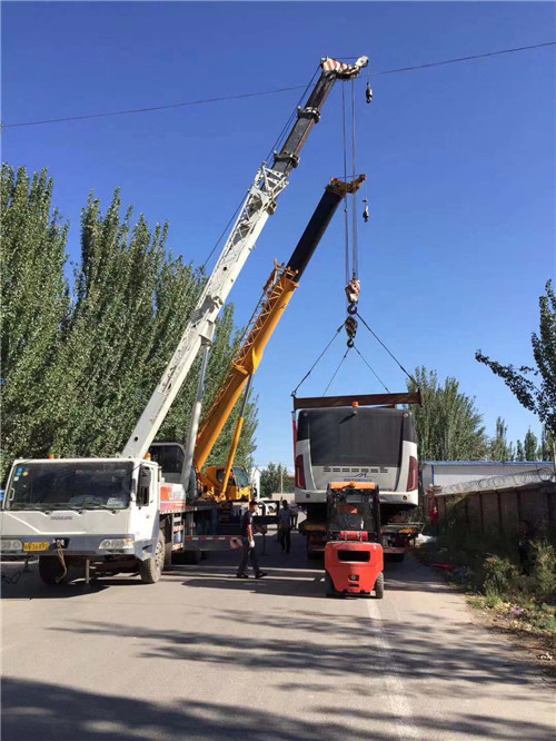 宁强县港口集装箱搬运案例